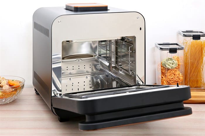 Lò chiên không dầu kết hợp hấp Kalite STEAM PRO 15 lít